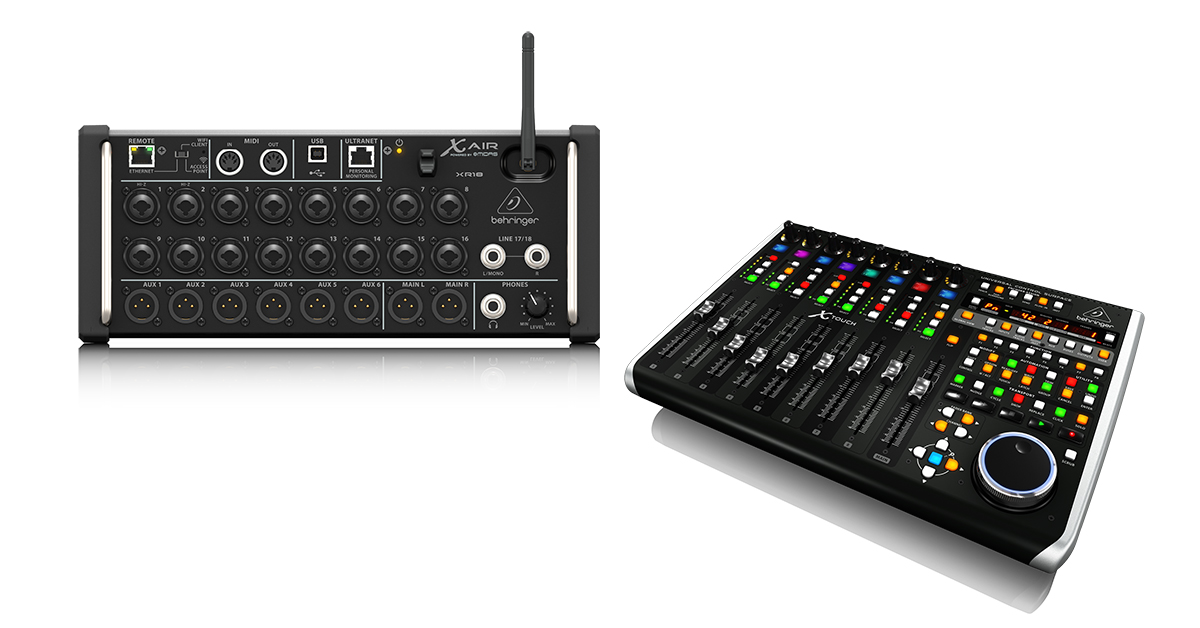 Behringer gets X AIR in Touch